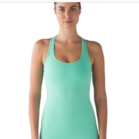 lululemon athletica Tops - 🦄 Lululemon heathered menthol cool Racerback 2 4 XS yoga fit tank light luon